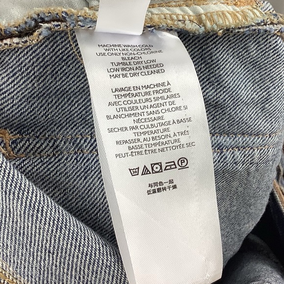 Free People (We The Free) Rocky Mountain Straight Leg Jeans Size 30 NWOT - Picture 9 of 10